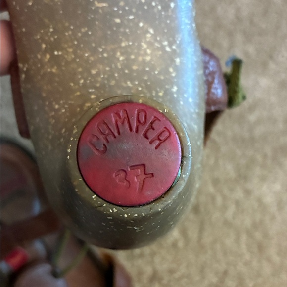 Camper Brown Strappy Leather Sandals size 37 - Picture 3 of 8